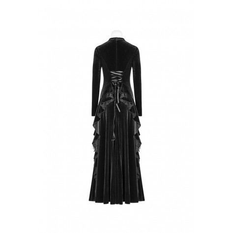  TY103 Custom Made to order Velvet  Gothic Victorian Witch dress Regular Size XS S M L XL & Plus size  (SZ16-52)1X 2X 3X 4X 5X 6X 7X 8X 9X 10X